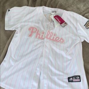Lg pink Phillies jersey